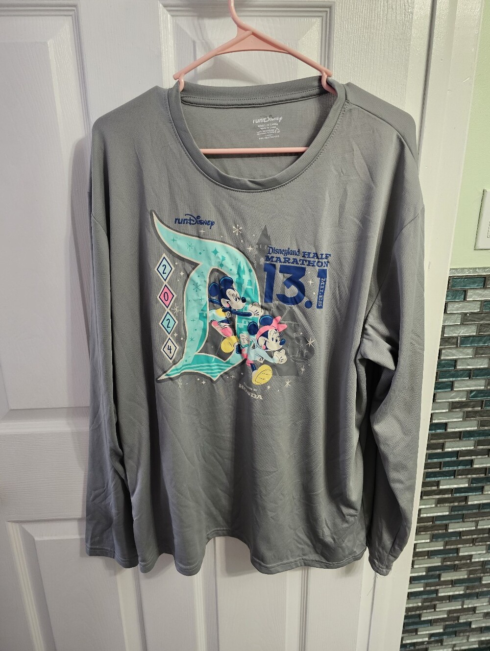 Rundisney DISNEYLAND HALF TECH SHIRT